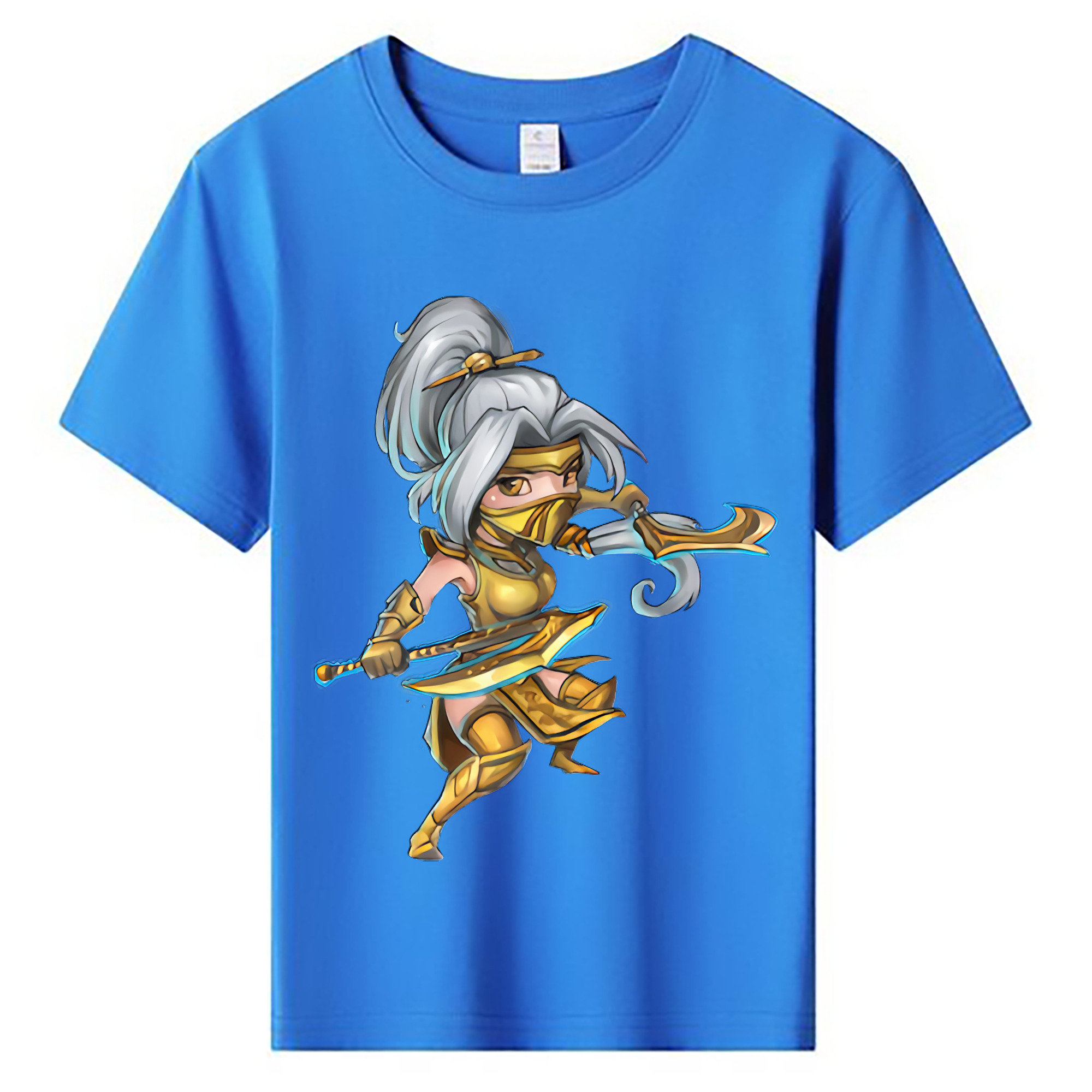 （画像用） リーグ・オブ・レジェンド League of Legends LOL 綿100％キッズTシャツ（フロントプリント）